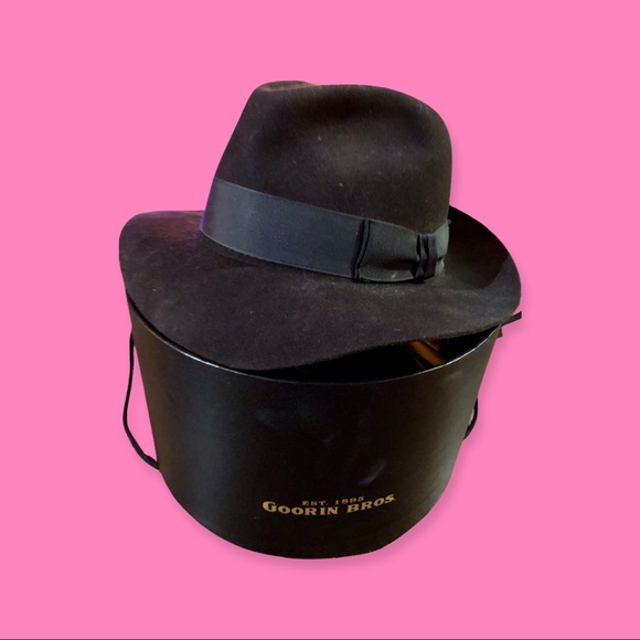 ✨SOLD✨Goorin Bros Spanish King All-Black Fedora - Picture 3 of 9